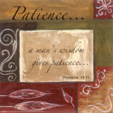 Words to Live By, Decor***patience Pósters por Debbie DeWitt