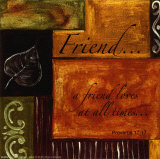Words to Live By, Decor***friend Affiches par Debbie DeWitt