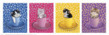 Keith Kimberlin - Caff-FUR-ino Kitties Obrazy Keith Kimberlin - Caff-FUR-ino Kitties Obrazy