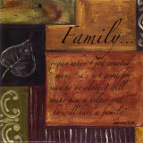 Words to Live By, Decor***family Lámina por Debbie DeWitt