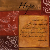 Words to Live By, Decor***hope Affiches par Debbie DeWitt