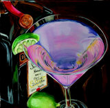 Martini - Cosmo Poster par Debbie DeWitt