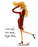 Wild Women: Live Well Plakater af Judy Kaufman