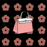 Purse in Soft Rose Láminas Purse in Soft Rose Láminas