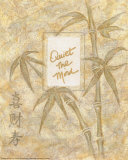 Spa Series: Quiet the Mind Poster von Judy Kaufman