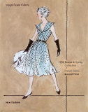 50's Dept. Store Ads - Elegant Style Lámina por Del Walters 50's Dept. Store Ads - Elegant Style Lámina por Del Walters