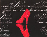 Poussoir Rouge Posters
