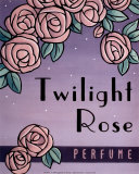 Rose in der Abenddämmerung (mit engl. Text) Kunstdrucke von Louise Max
