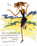 Wild Women: Dance Like Poster von Judy Kaufman
