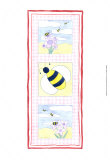 Trío de abejas Arte por Megan Meagher