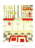Mod Kitchen Posters by Chariklia Zarris