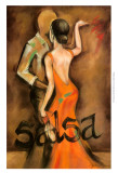 Salsa Affiche par Jennifer Goldberger