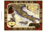 Medium Wine Map (H) I Láminas