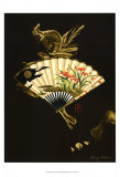 Oriental Fan I Posters by Nancy Slocum
