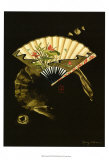 Oriental Fan II Art by Nancy Slocum