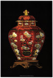 Red Porcelain Vase I Prints Red Porcelain Vase I Prints