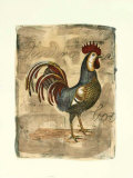 Tuscany Rooster III Poster by Deborah Bookman