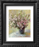 Vase of Flowers Posters by Claude Monet