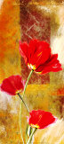 Three Tulips Láminas por Yvonne Dulac