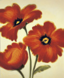 Orange Poppies Poster by Paula Benson