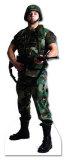 Soldado de tierra Imagen a tamaño natural