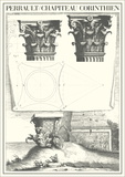 Chapiteau Corinthien Pósters por Claude Perrault