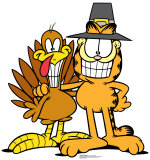 Garfield Thanksgiving Stand Up