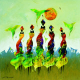 Flexible Figures I Art by A.W.M. Nour