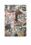 Composizione, 1963 Poster di Jean Dubuffet Composizione, 1963 Poster di Jean Dubuffet