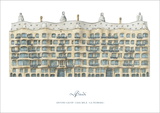 Casa Mila Prints by Antoni Gaudí