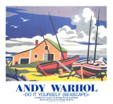 Do it yourself, seascape Collectable Print por Andy Warhol