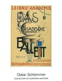 Das Triadische Ballett, 1921 Prints by Oskar Schlemmer