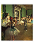 Dance Class Giclee Print by Edgar Degas