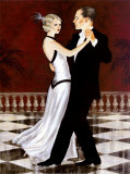 Plumes et satin Poster par Jocelyn Haybittel
