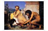 Young Greeks at a Cock Fight Giclee Print by Jean-Léon Gérôme Young Greeks at a Cock Fight Giclee Print by Jean-Léon Gérôme