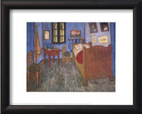 The Bedroom at Arles, c.1887 Art by Vincent van Gogh
