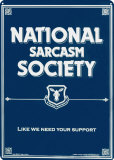 National Sarcasm Society - Metal Tabela