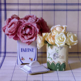 Pot's and Roses Poster by Camille Soulayrol