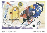 Gelb, Rot, Blau (1925) Kunstdruck von Wassily Kandinsky