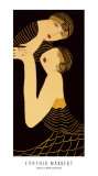 Sisters in Black and Gold Posters by Markert 