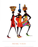 To Market Poster van Shan Kelly To Market Poster van Shan Kelly