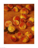 Pêches Posters par Claude Monet