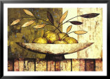 Apples on Silk Posters by Constance Bachmann
