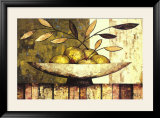 Apples on Silk Art by Constance Bachmann