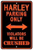 Harley Blechschild