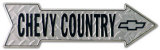 Chevy Country Emaille bord