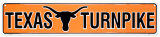 Autopista de peaje a Texas Cartel de chapa