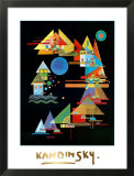 Spitzen in Bogen 1927 Affiches par Wassily Kandinsky
