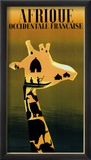 Afrique cccidentale francaise Poster