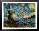 Notte stellata Stampe di Vincent van Gogh Notte stellata Stampe di Vincent van Gogh